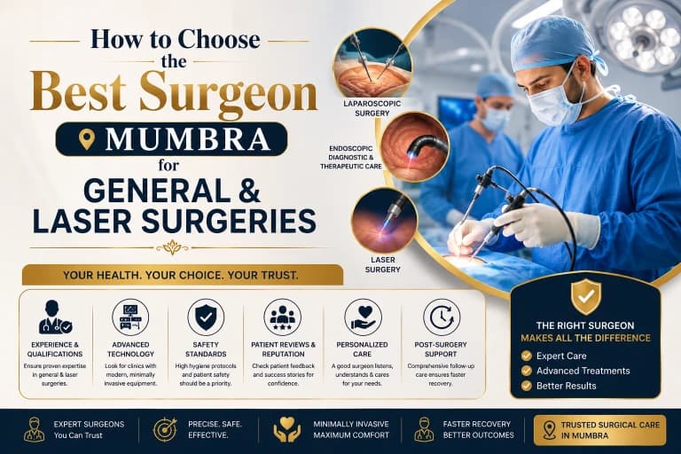 How to Choose the Best Surgeon in Mumbra for General & Laser Surgeries