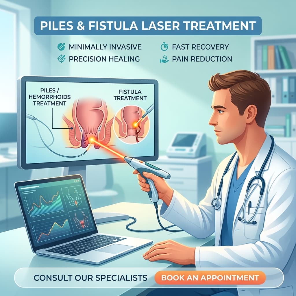 Best Doctor & Surgeon for Piles and Fistula in Mumbra, Thane: Advanced Laser Treatment Guide